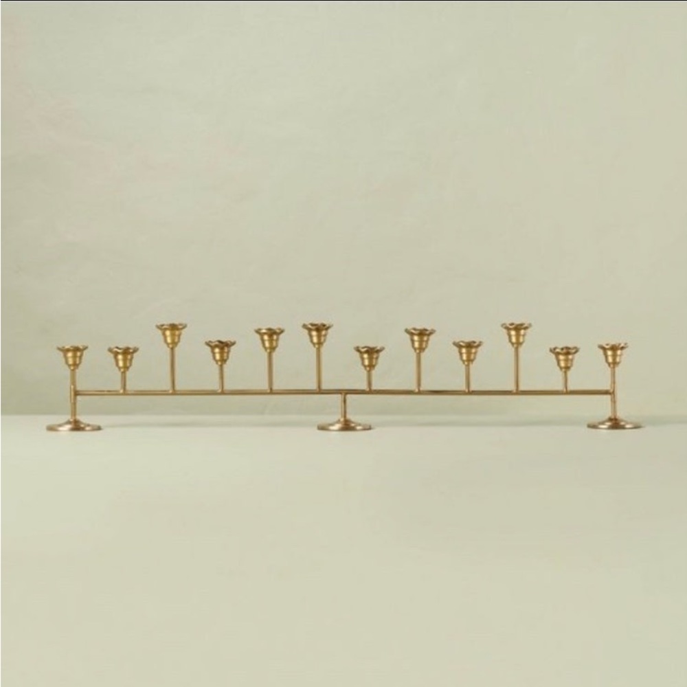 Hearth & Hand Gold Multi-Tea Light Candle Holder